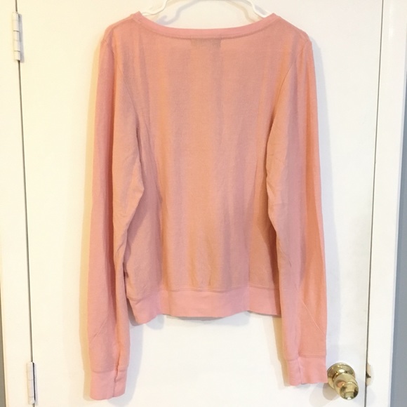 NEW V RARE Wildfox S Cry Baby pink top long sleeve - Picture 7 of 8